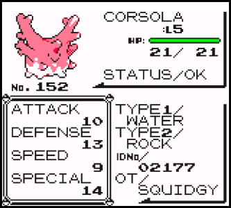 Corsola More info